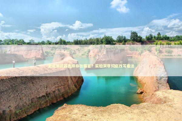 主流浏览器选择存在偏差？实验洞察彻底改写看法