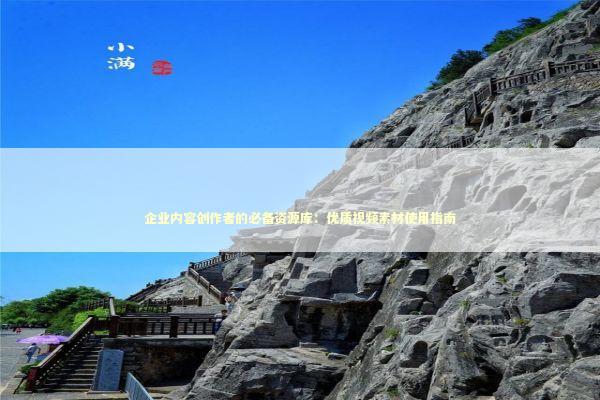 企业内容创作者的必备资源库：优质视频素材使用指南